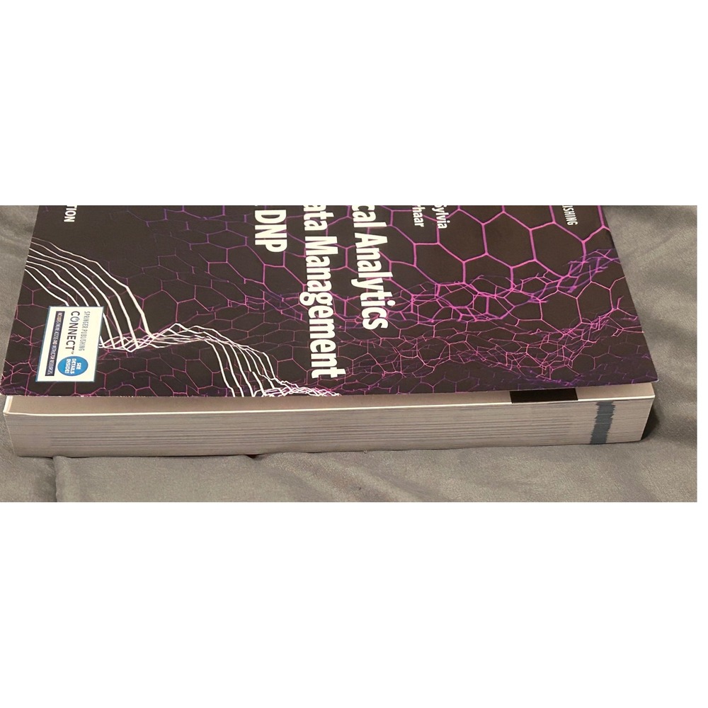 Clinical Analytics Data Management for the DNP 3rd Ed Sylvia Terhaar Textbook - Picture 7 of 7